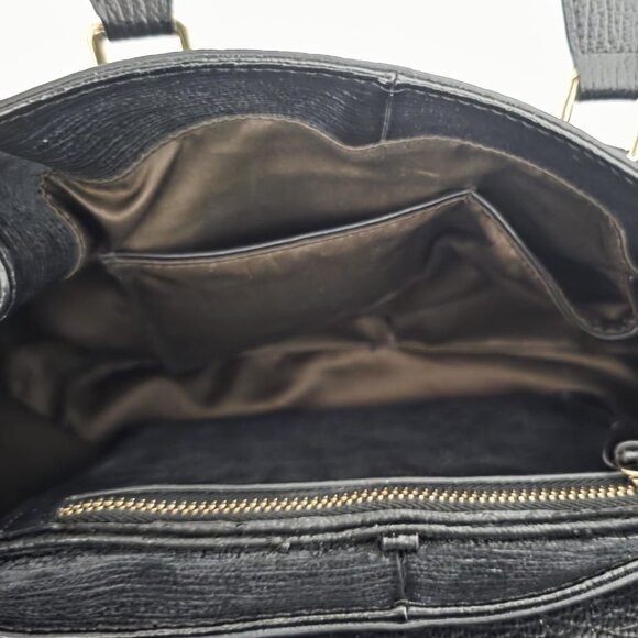 BLACK SATCHEL PURSE!  Like New! - Picture 12 of 16